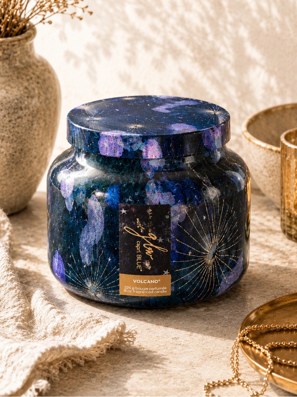 Capri Blue Volcano All Is Glow Candle 8 oz Anthropologie Exclusive BNIB